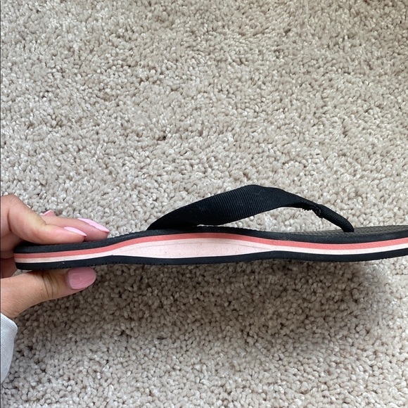 Hari Mari Women’s Black Flip Flops - Picture 3 of 4